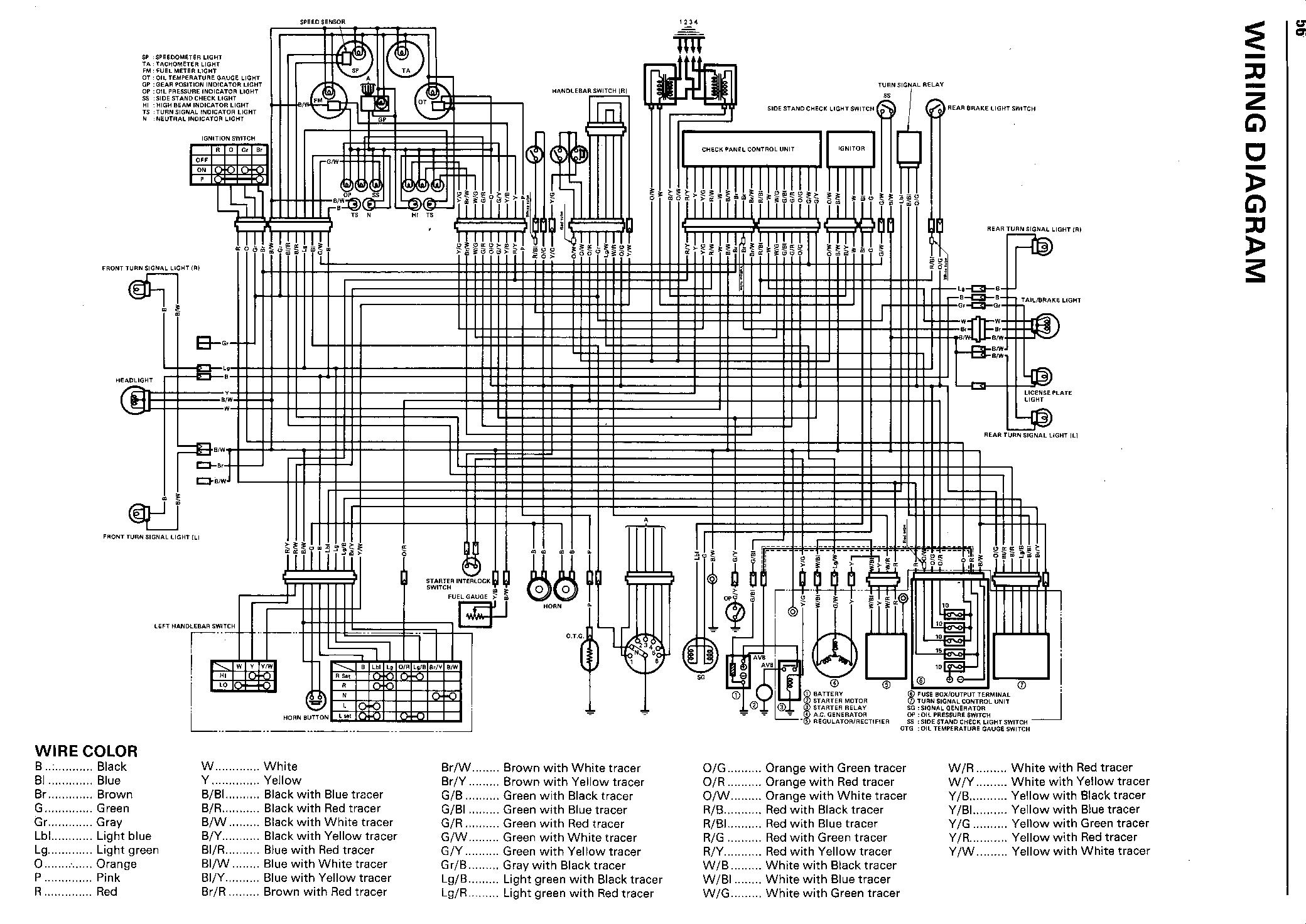 BikeCliff's Website gs1000 wiring diagram 